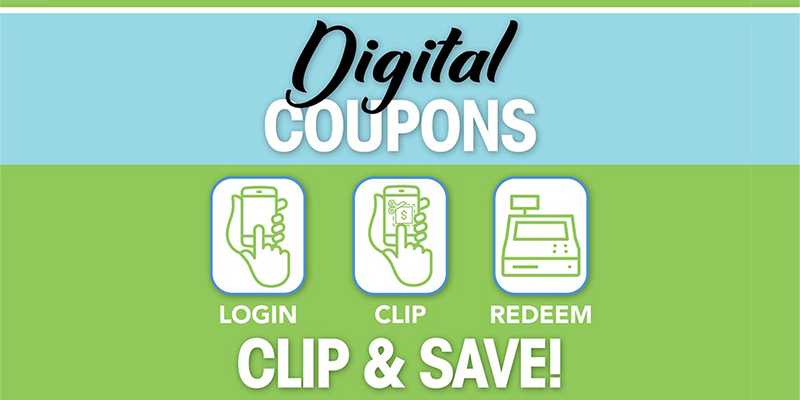 Digital Coupons Clip & Save
